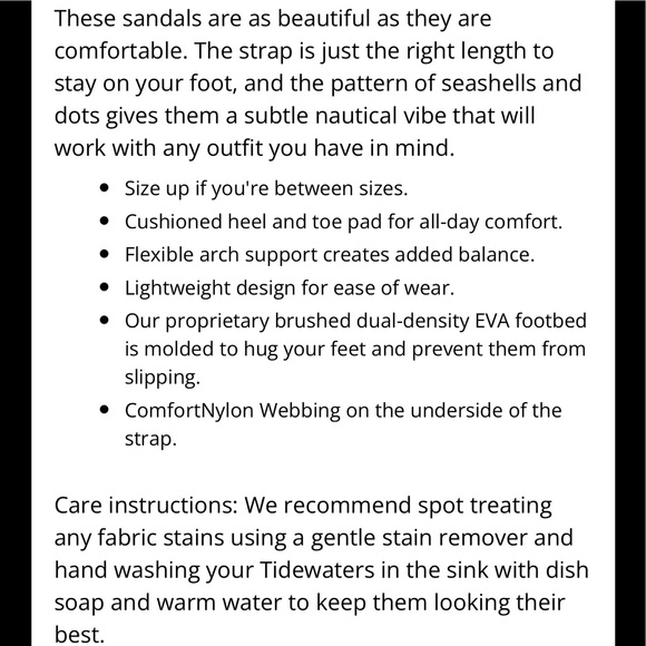 NEW Tidewater Flip Flops Boardwalk New England + Harbors - Asst Sizes - Blue - Picture 3 of 4